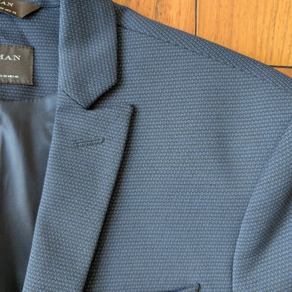 Zara Navy Lined Blazer - Picture 4 of 14